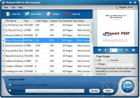 iPubsoft pdf to JPG Converter下载,PDF转JPG软件,PDF转PNG