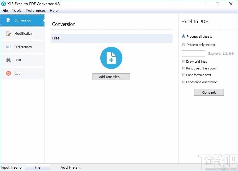 XLS Excel to PDF Converter下载,Excel转PDF,PDF,水印添加,表格转换