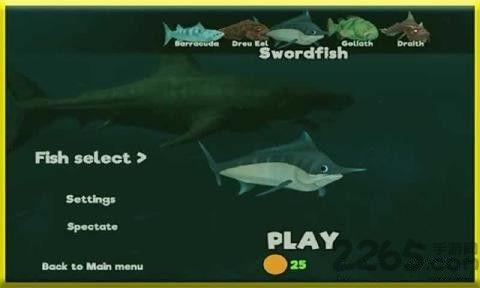 鱼的成长中文版(feed the fish and grow)下载,鱼的成长,吞噬游戏